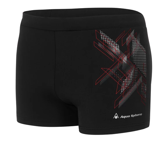 Aqua Sphere Spodenki Pływackie Męskie LEIKO Short black/red rozmiar DE 5