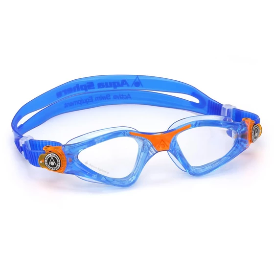 Aqua Sphere Okulary Pływackie Kayenne Junior JR Clear blue/orange