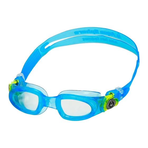 Aqua Sphere Okulary do pływania dla dzieci Moby Kid Clear turquoise/green