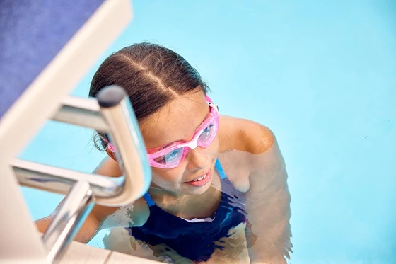 Aqua Sphere Okulary Pływackie dla dzieci Kayenne Junior JR Clear pink/white