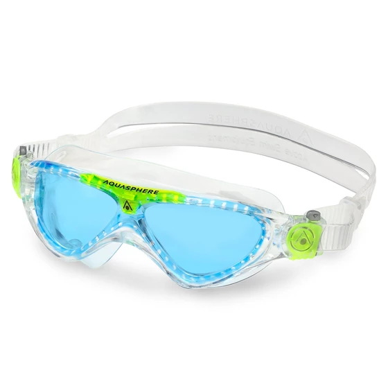 Aqua Sphere Okulary do Pływania dla Dzieci Vista JR Blue clear/green z etui