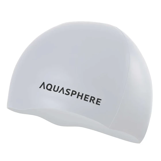 Aqua Sphere Czepek Pływacki Silicone Cap white black