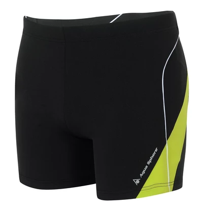 Aqua Sphere Spodenki Pływackie Męskie DARIO Short black/bright green rozmiar DE 5