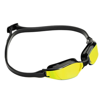 Aqua Sphere Okulary Pływackie XCeed Titanium Mirror Yellow z etui
