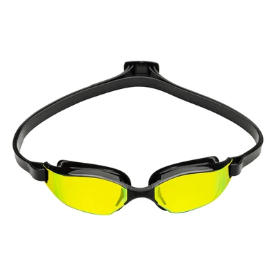 Aqua Sphere Okulary Pływackie XCeed Titanium Mirror Yellow z etui