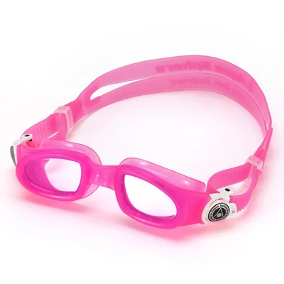 Aqua Sphere Okulary do pływania dla dzieci Moby Kid Clear pink/white
