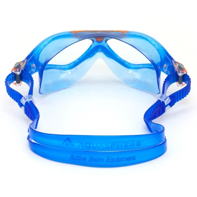 Aqua Sphere Okulary Pływackie Vista Junior JR Clear blue/orange z etui
