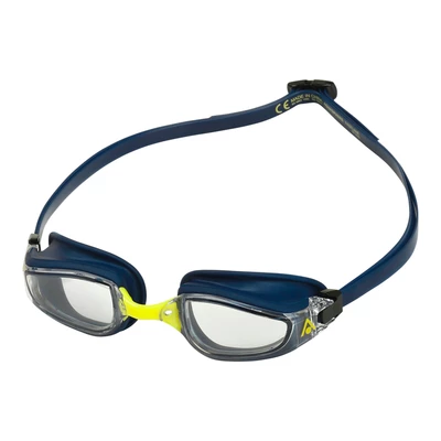 Aqua Sphere Okulary Pływackie Fastlane Clear navy blue / bright yellow